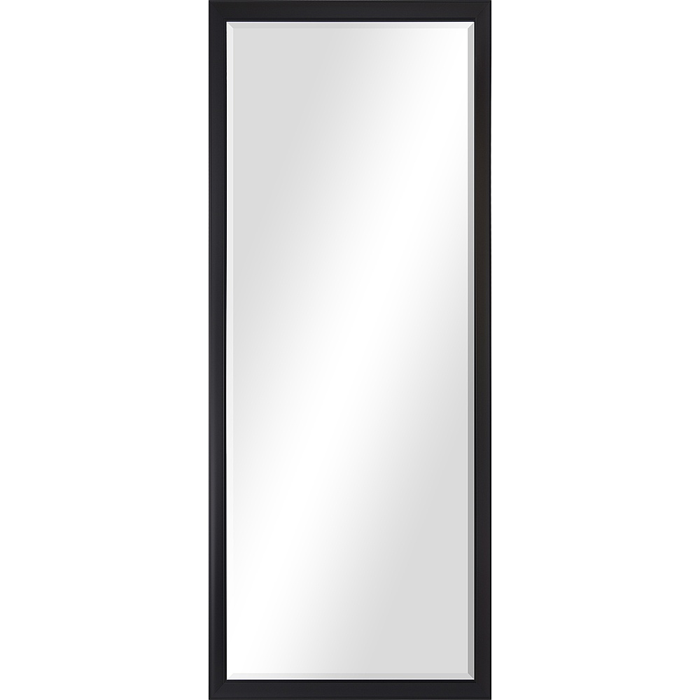Renwil MT2403 Delacorte 80" Tall Rectangle Wall Mirror - Black