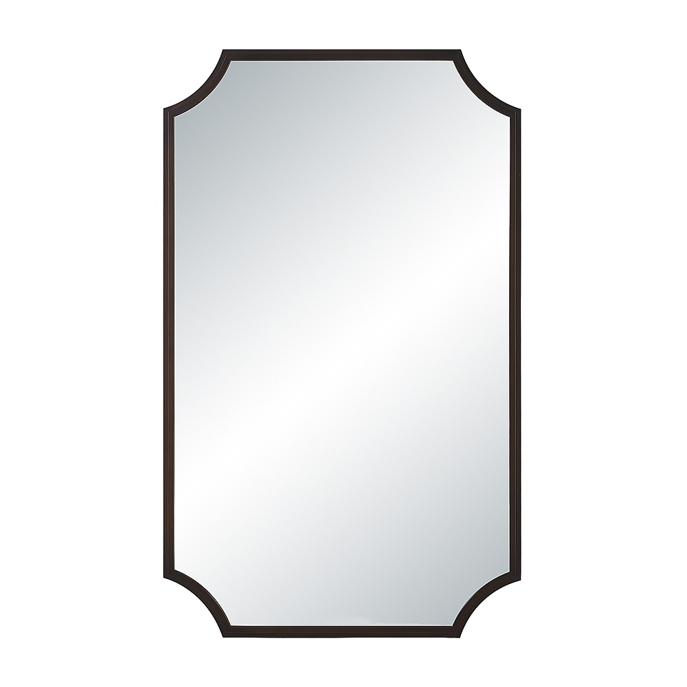 Renwil MT2740 Torre 40" H x 24" W Wall Mirror - Brown