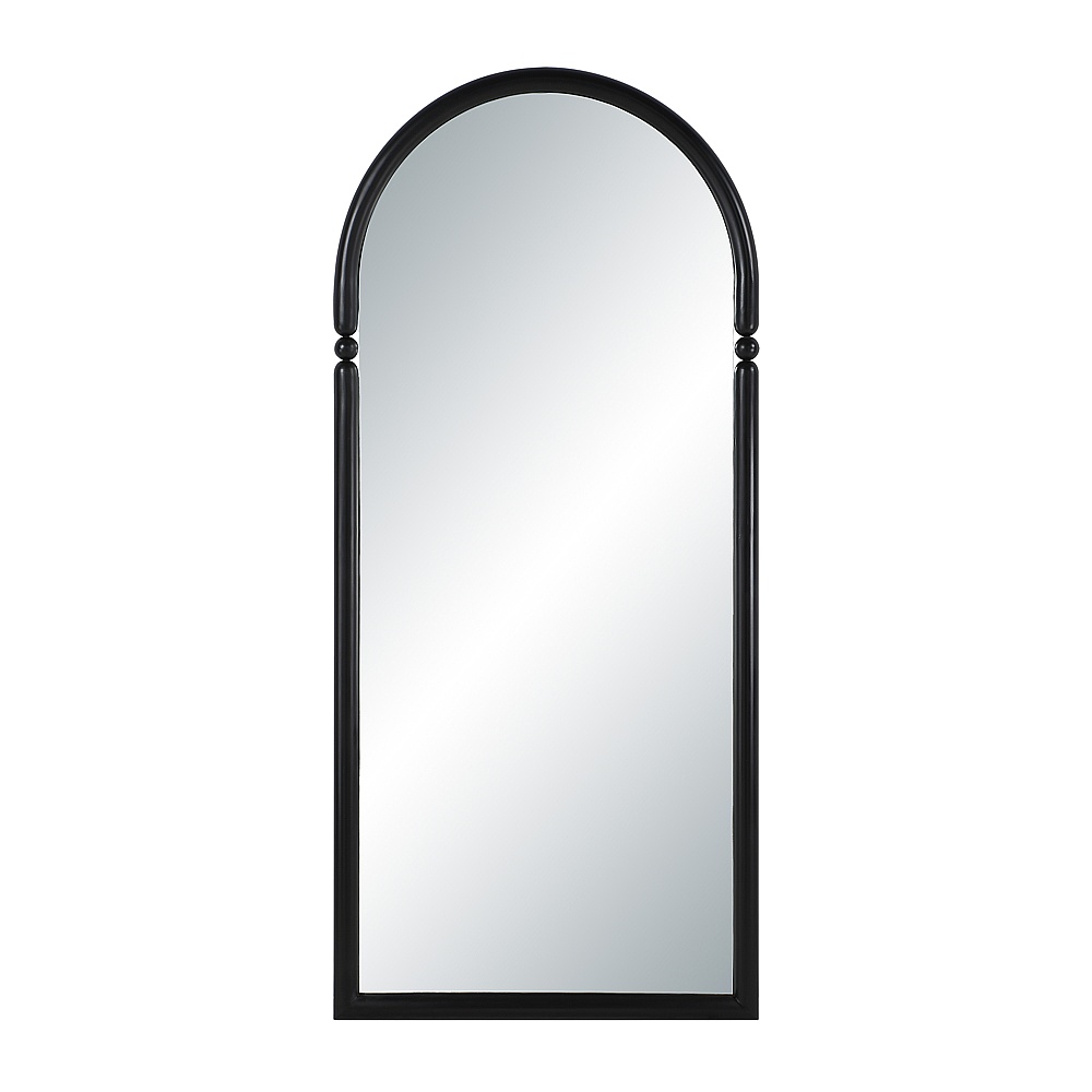 Renwil MT2756 Arcade 76" H x 34" W Wall Mirror - Black