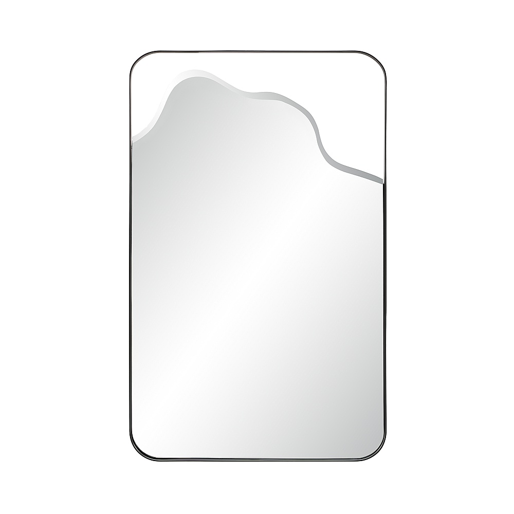 Renwil MT2779 Heron 40" H x 24" W Wall Mirror - Matte Black