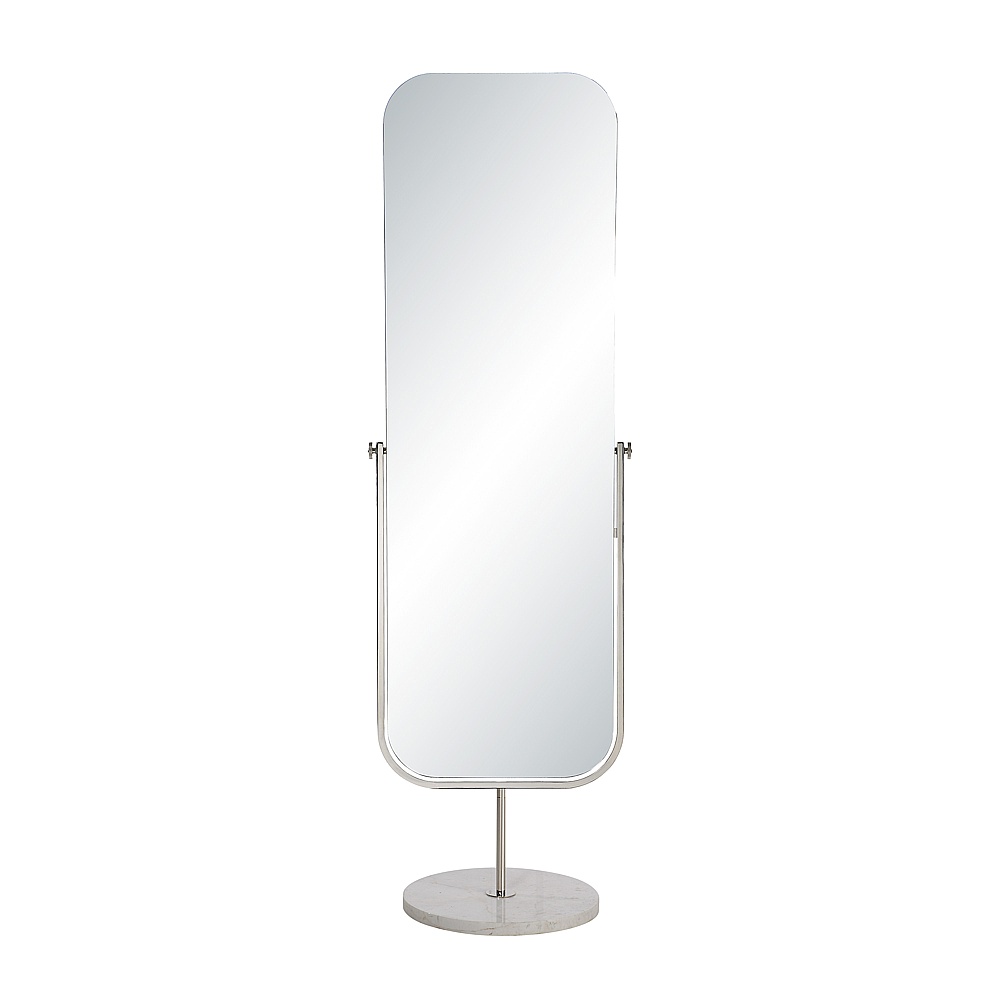 Renwil MT2732 Mandra 66" H x 21" W Wall Mirror - Silver