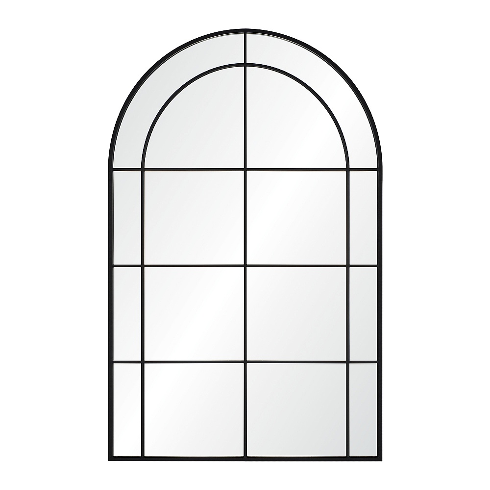 Renwil MT2546 Atkinson 62" Tall Arch Full Length Mirror - Black