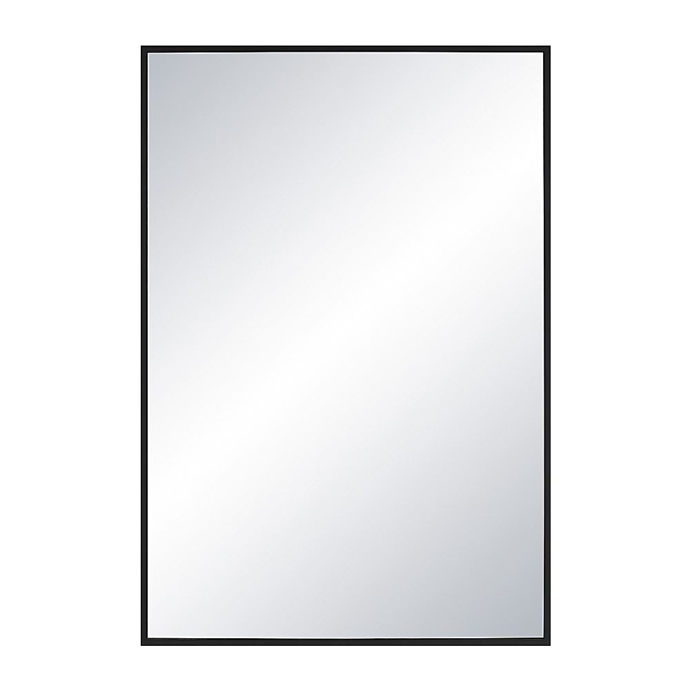 Renwil MT2673 Gasel 30" Tall Rectangle Wall Mirror - Black
