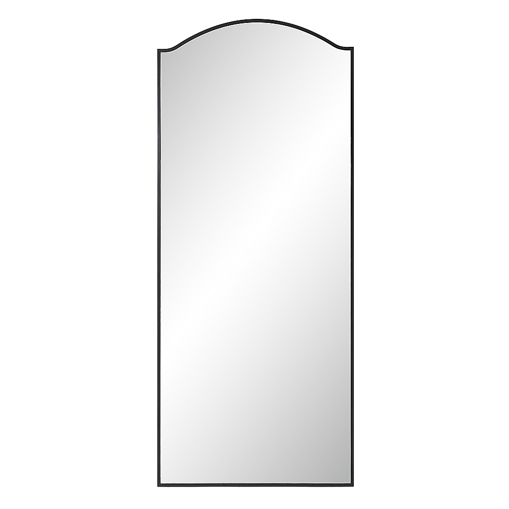 Renwil MT2643 Balina 72" Tall Rectangular Arch Mirror - Matte Black