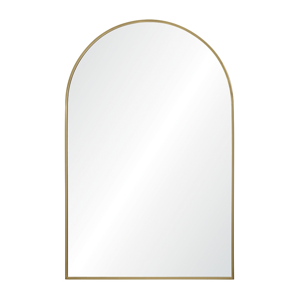 Renwil MT2524 Durness 36" Tall Arch Wall Mirror - Yellow