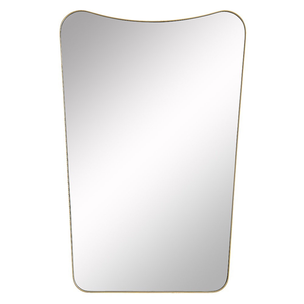Renwil MT2516 Artesia 45" Tall Rectangle Wall Mirror - Yellow
