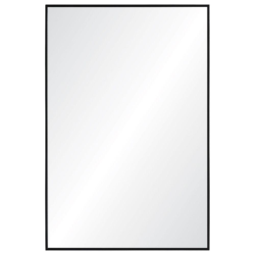 Renwil MT1851 Reynolds 35.5" Tall Rectangle Wall Mirror - Black