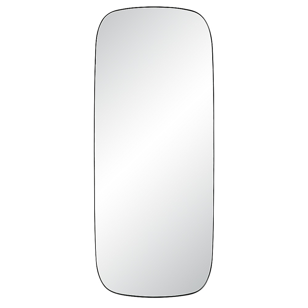 Renwil MT2614 Almandine 72" Tall Rectangular Mirror - Matte Black