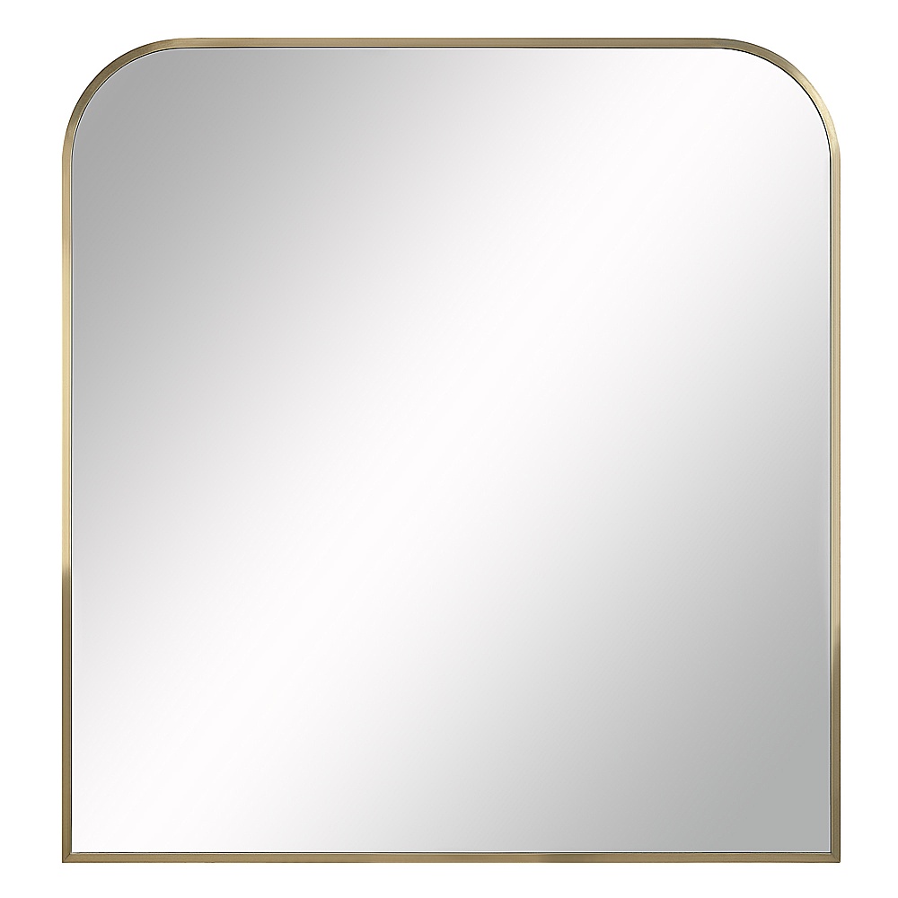 Renwil MT2507 Joan 40" Tall Arch Wall Mirror - Yellow