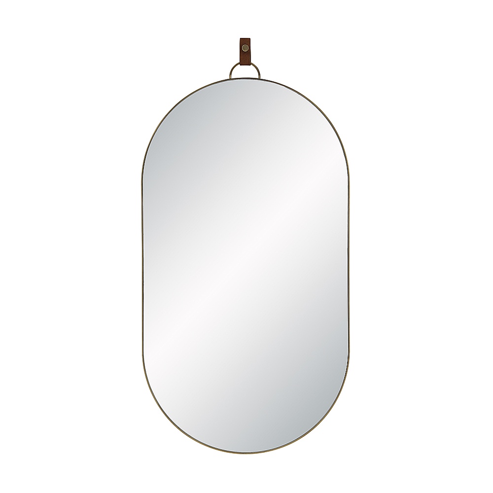 Renwil MT2774 Hudson 39.75" H x 20" W Wall Mirror - Antique Brushed Brass