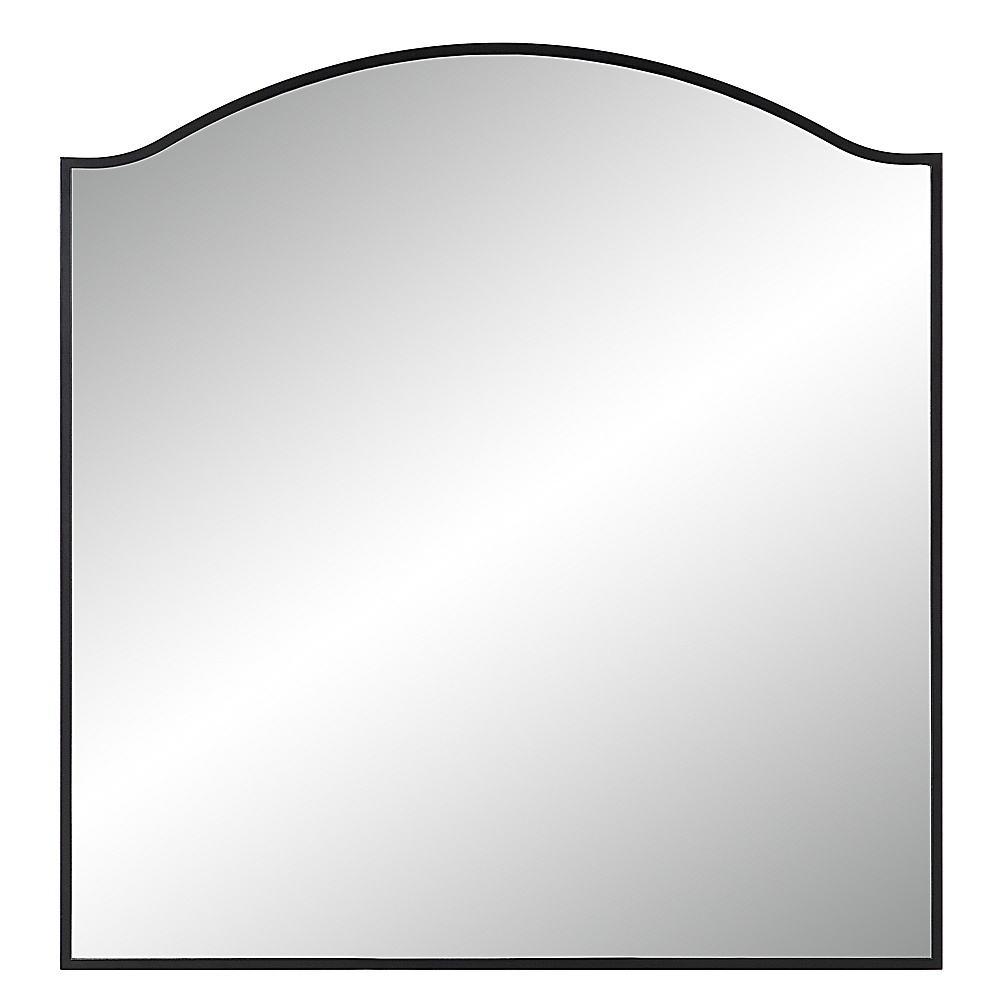 Renwil MT2642 Bandon 40" Tall Arch Wall Mirror - Black