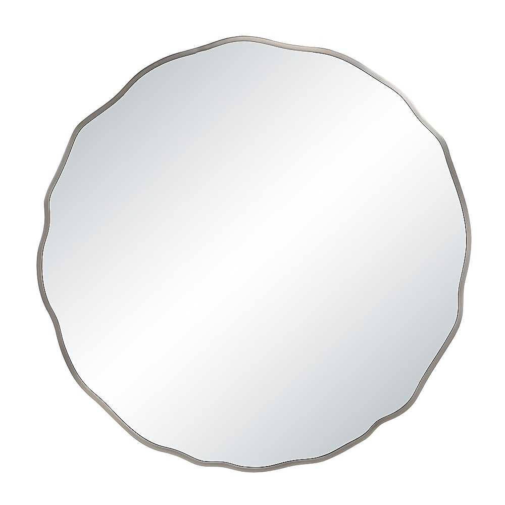 Renwil MT2734 Knox 40" H x 40" W Wall Mirror - Silver
