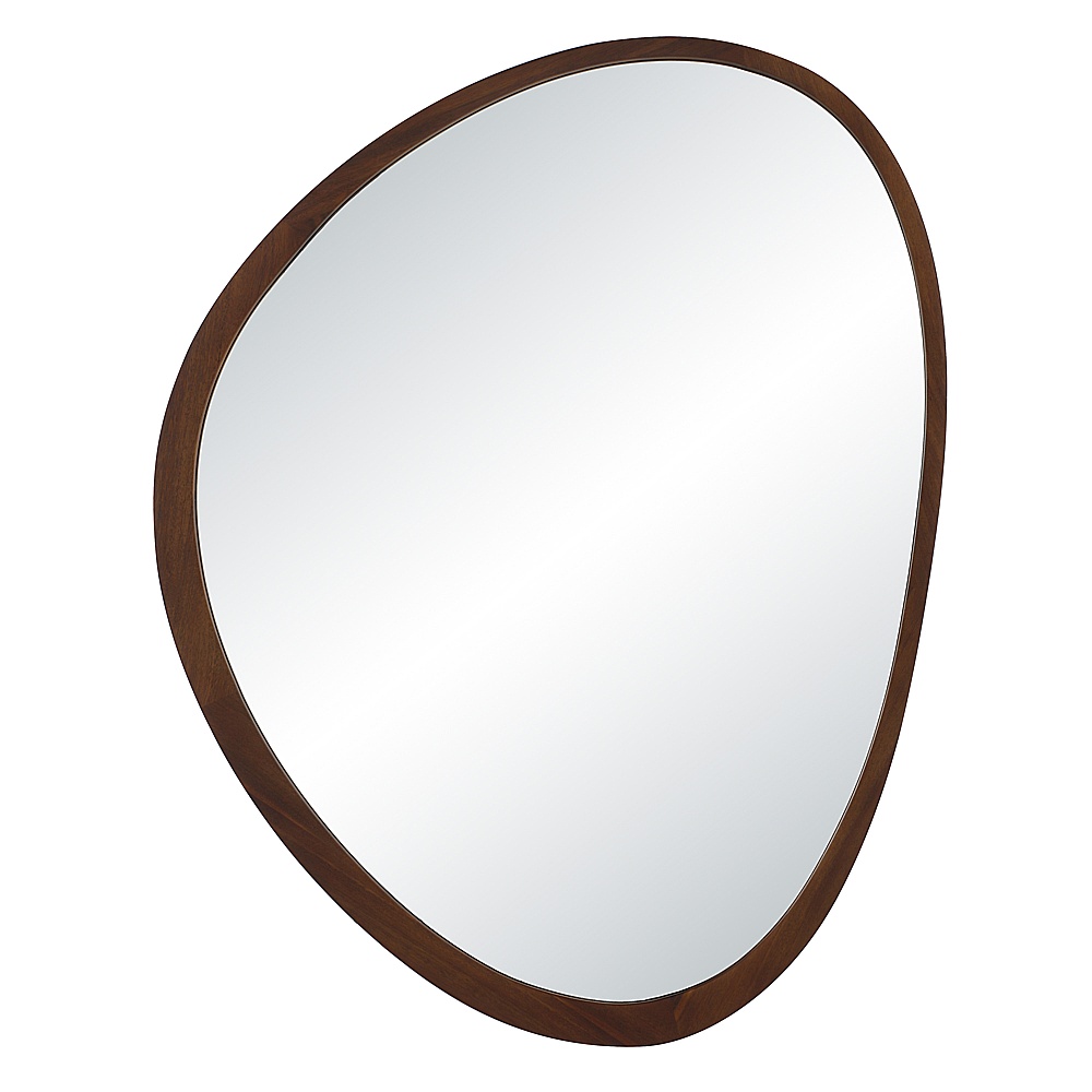 Renwil MT2741 Borago 46" H x 36" W Wall Mirror - Brown