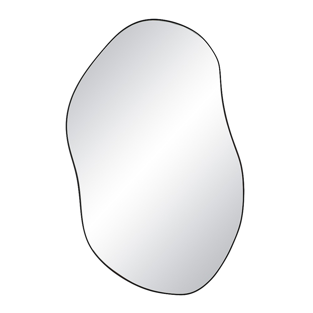 Renwil MT2659 Jane 45.25" Tall Irregular Wall Mirror - Black