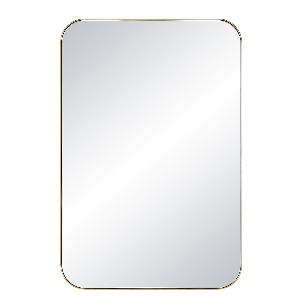 Renwil MT2671 Vesey 36" Tall Rectangle Wall Mirror - Yellow