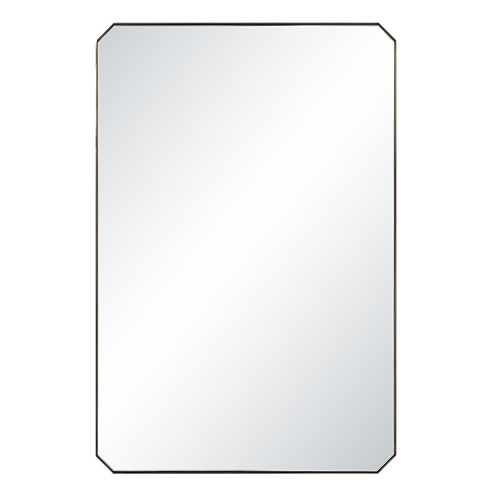 Renwil MT2750 Nate 36" H x 24" W Wall Mirror - Yellow