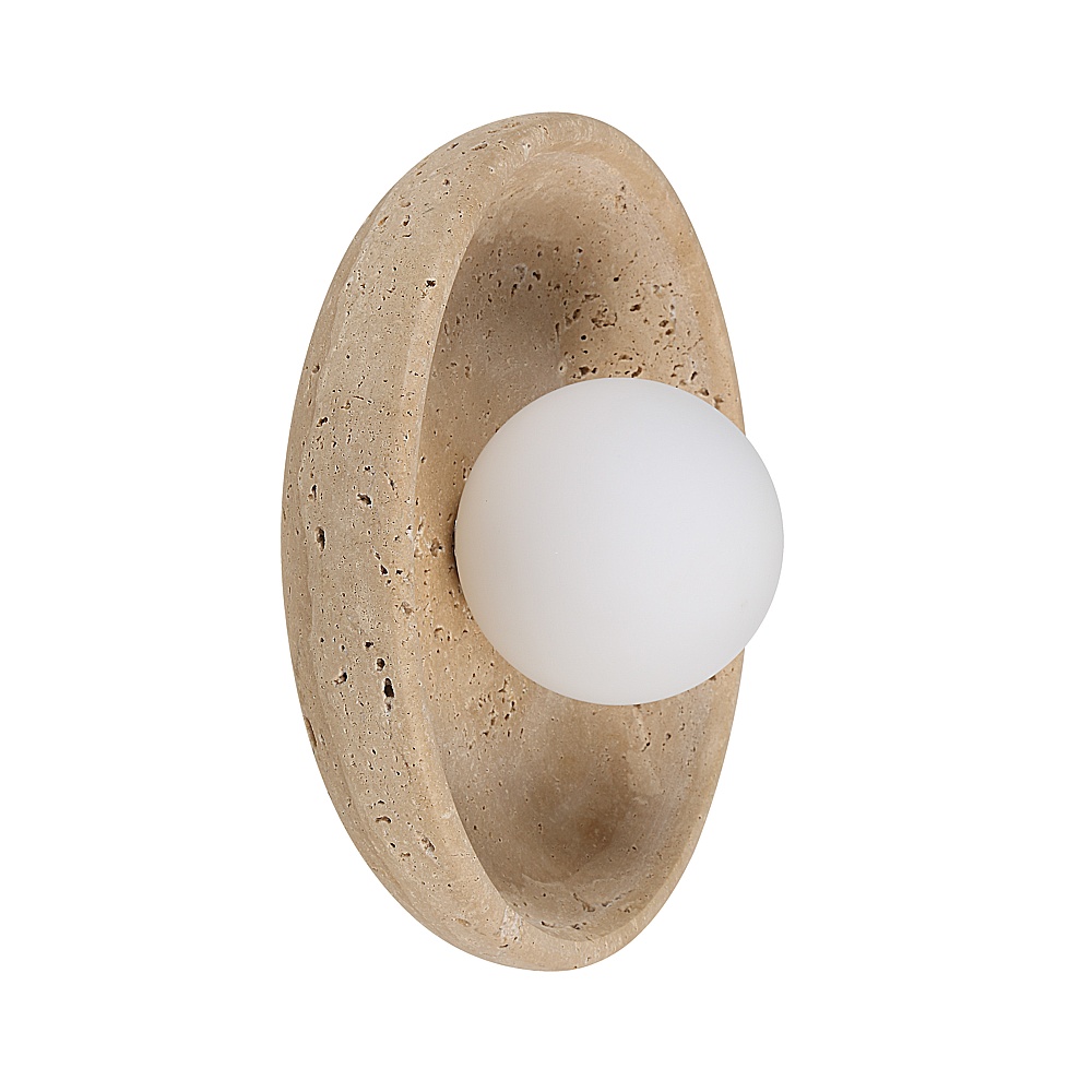 Renwil WS155 Myrtos 4.92" Height Wall Sconce - Beige