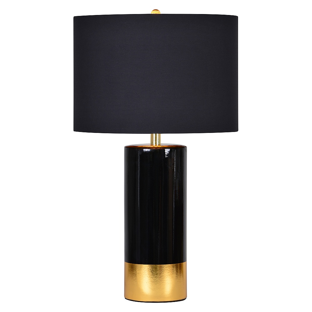 Renwil LPT631 The Tuxedo 29" Length Table Lamp - Black and Gold