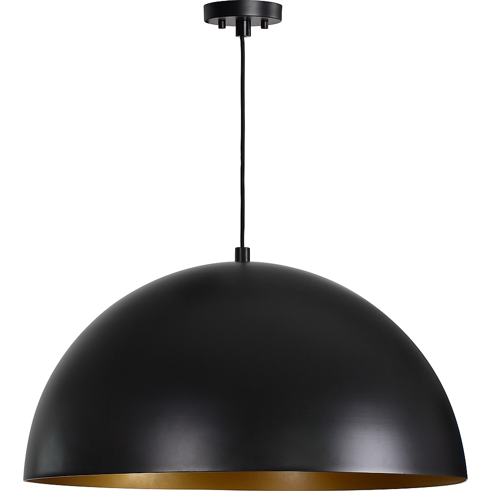 Renwil LPC4429 Sina 13.5" Length Ceiling Fixture - Matte Black and Gold