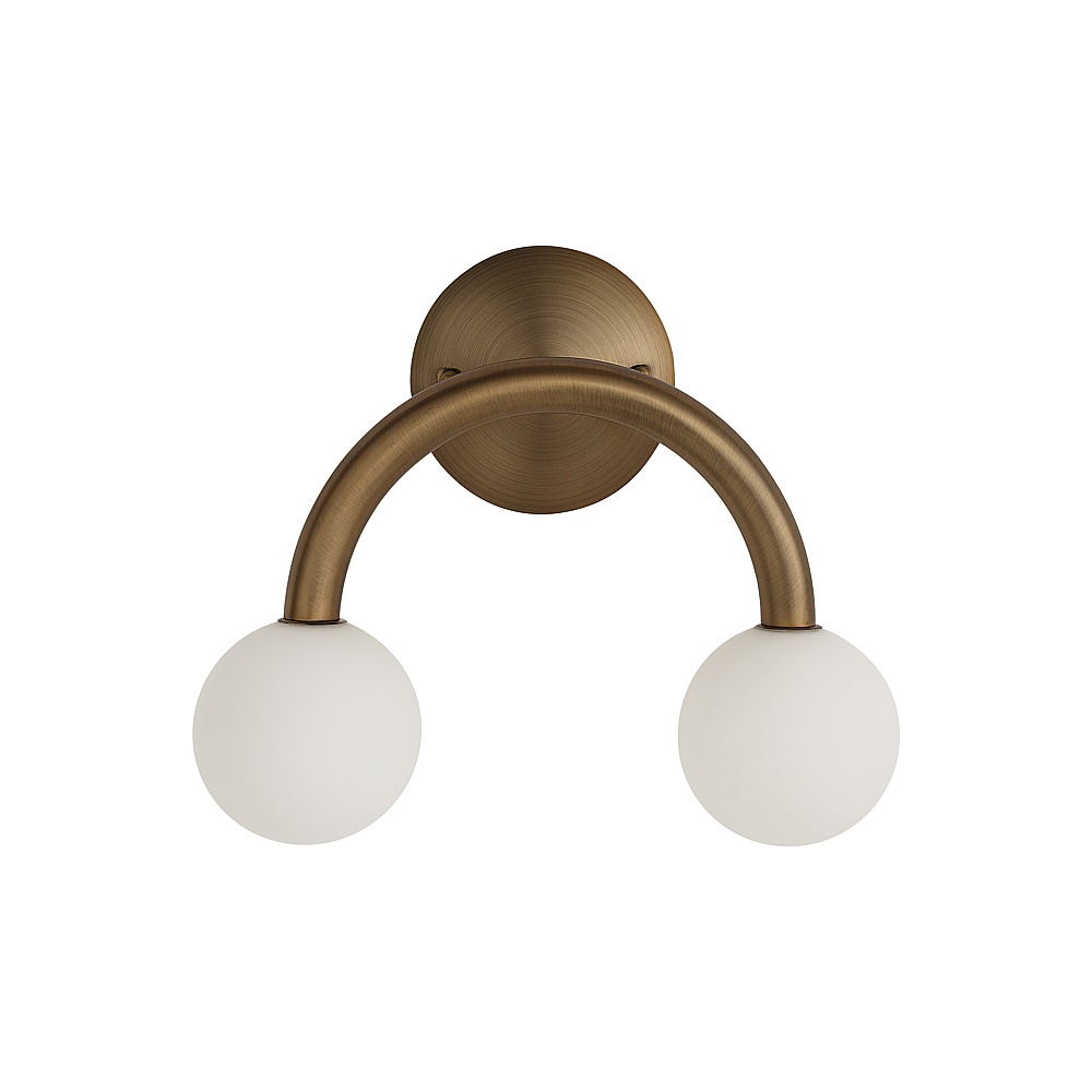 Renwil WS172 Santi 10.5" Height Wall Sconces - Dark Brushed Brass