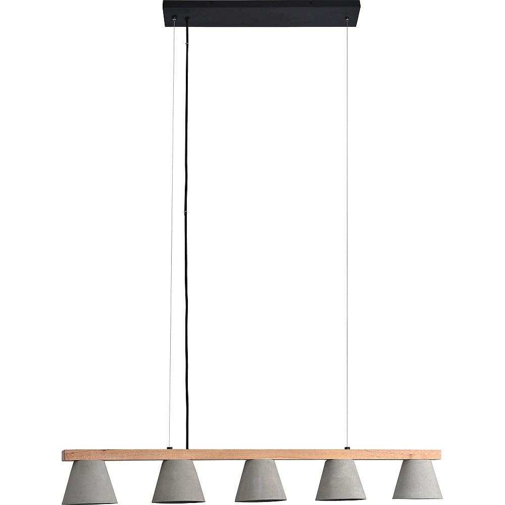Renwil LPC4330 Zain 6" Length Ceiling Fixture - Grey