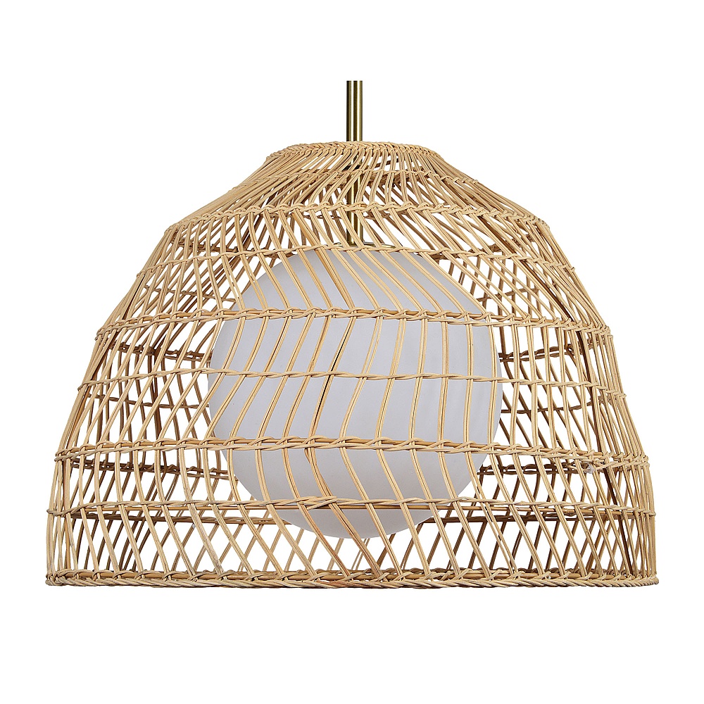 Renwil LPC4455 Palm 14" Length Ceiling Fixture - Brown