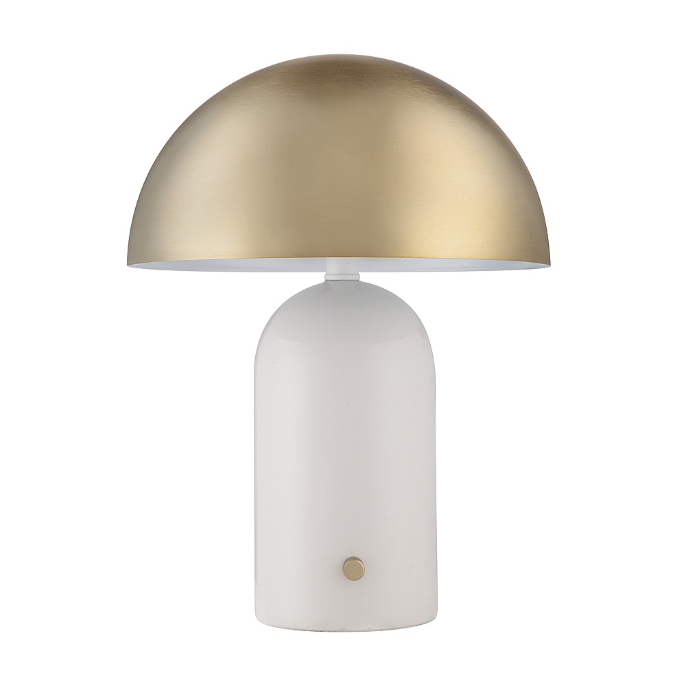 Renwil LPT1256 Solero 16" Tall Table Lamp with Dome Iron Shade