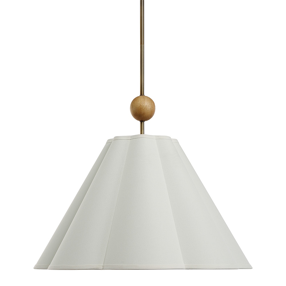 Renwil LPC4507 Arielle 25" Wide 1-Light Chandelier - Dark Antique Brushed Brass