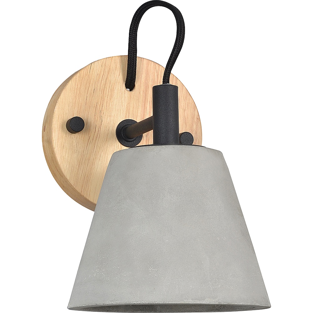 Renwil WS048 Turtle Bay 8" Length Wall Sconce - Grey