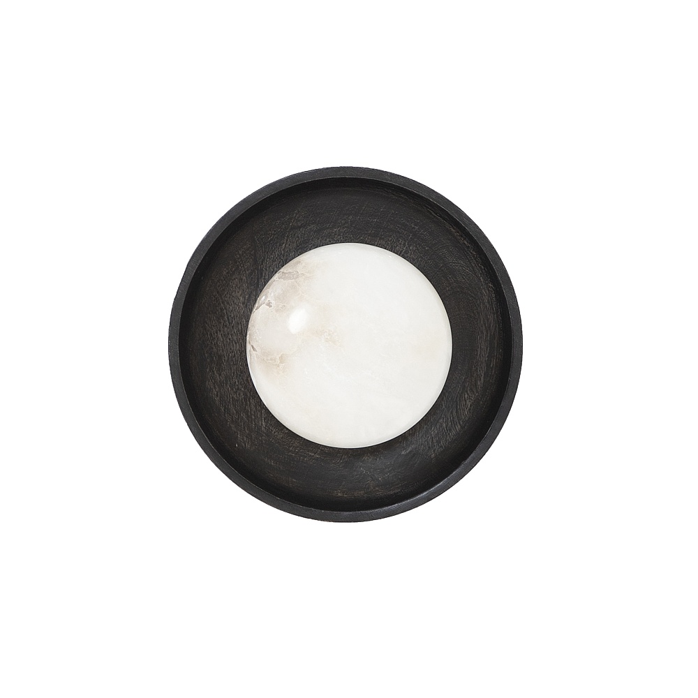Renwil WS182 Haloa 9" Dark Brown 1-Light Wall Sconce