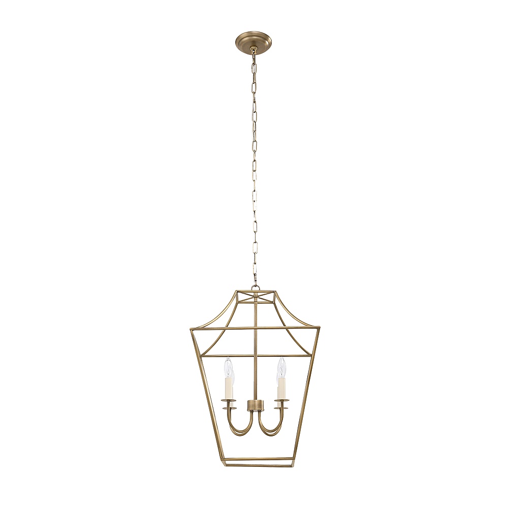 Renwil LPC4508 Versailles 24" Height Ceiling Fixture - Dark Antique Brushed Brass