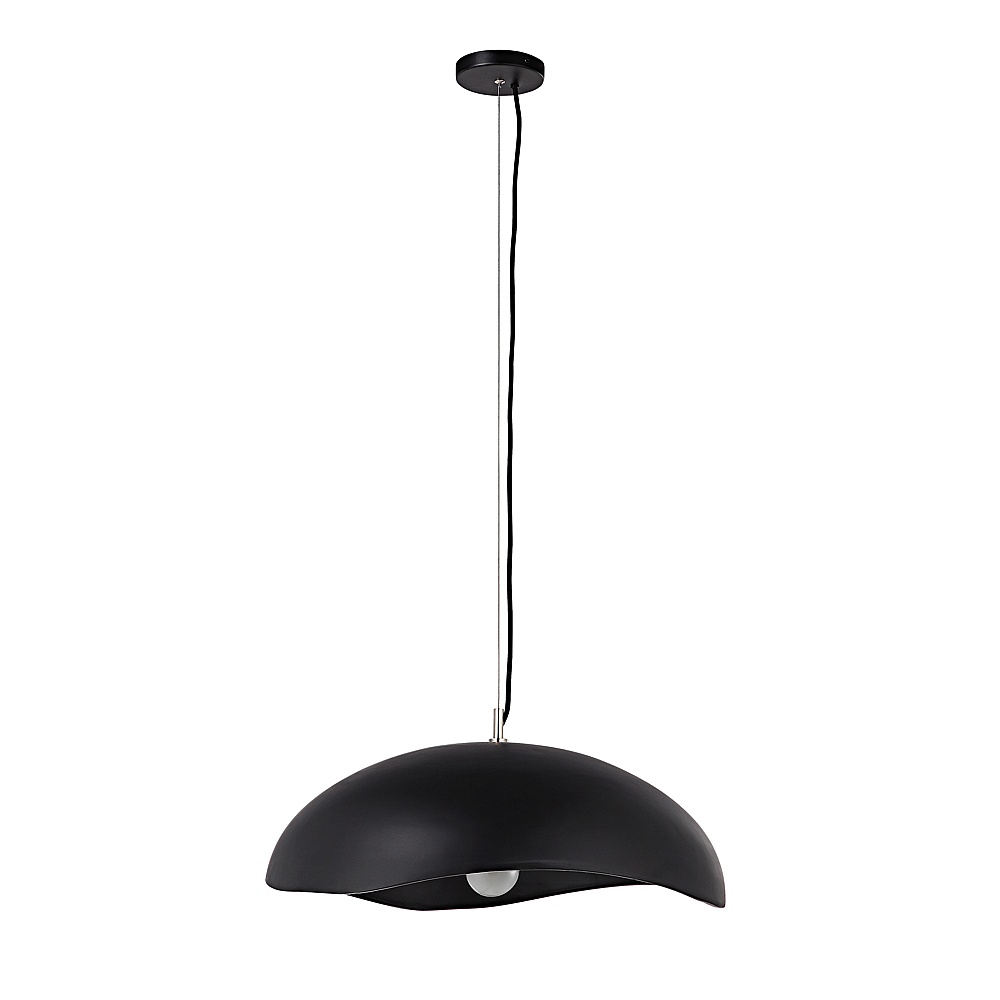 Renwil LPC4479 Filomena 22" Wide 1-Light Chandelier - Matte Black