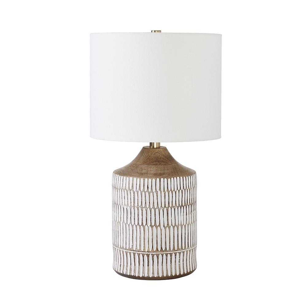 Renwil LPT1198 Wickes 24" Length Table Lamp - White