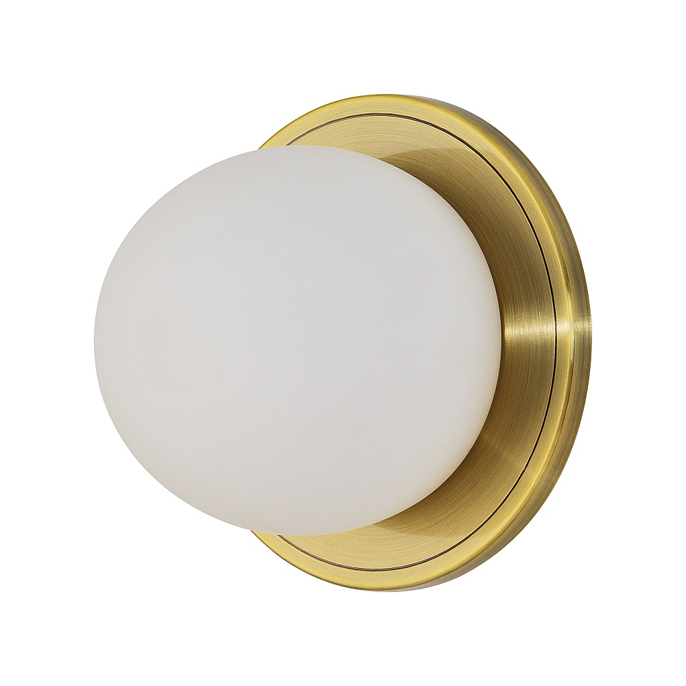 Renwil WS125 Hugos 6.5" Length Wall Sconce - Etched White