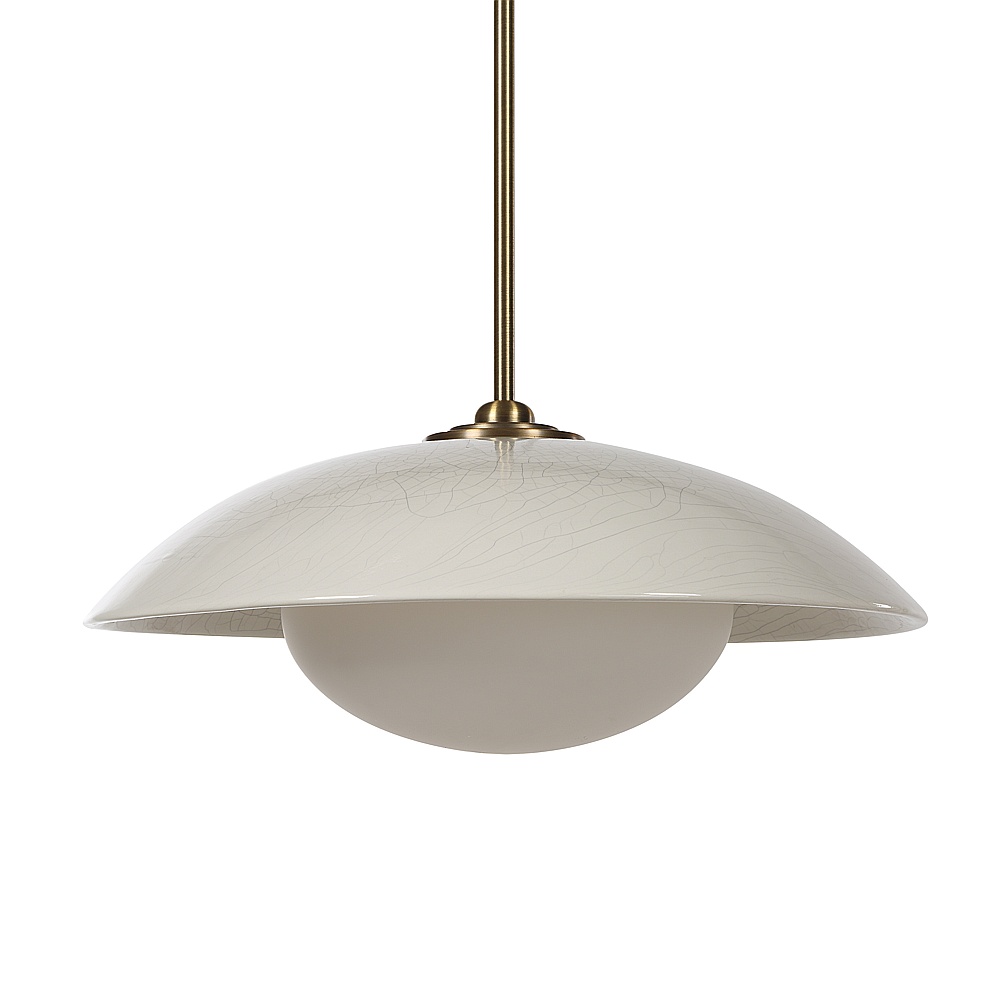 Renwil LPC4500 Abbie 72.5" Height Ceiling Fixture - Off-White Crackle