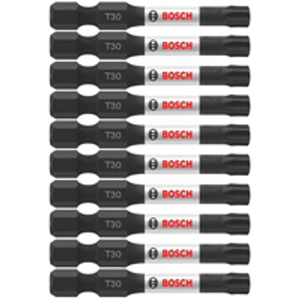 Bosch ITT302B 10 pc. Impact Tough™ 2 In. Torx® #30 Power Bits (Bulk Pack)