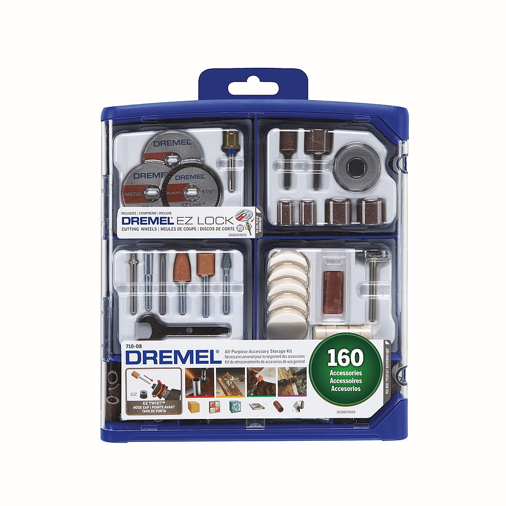 Dremel 710-08 160-Piece All-Purpose Accessory Kit