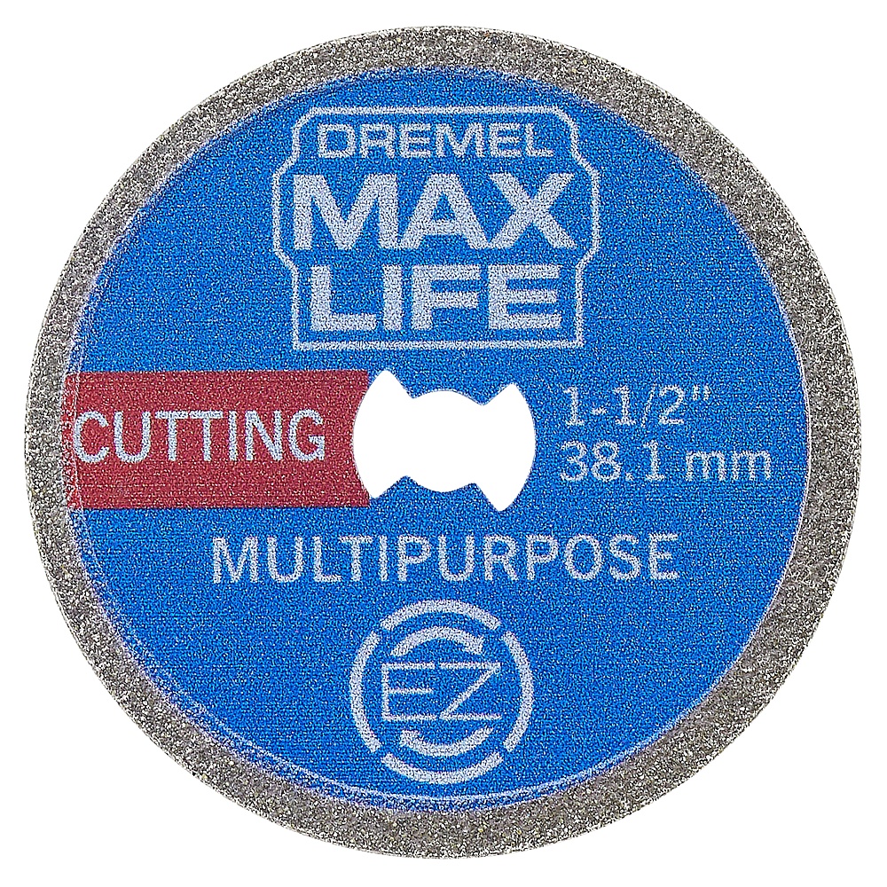 Dremel EZ545HP EZ Lock Max Life1-1/2" (38.1mm) High Performance Diamond Wheel, 1 Cutting Wheel