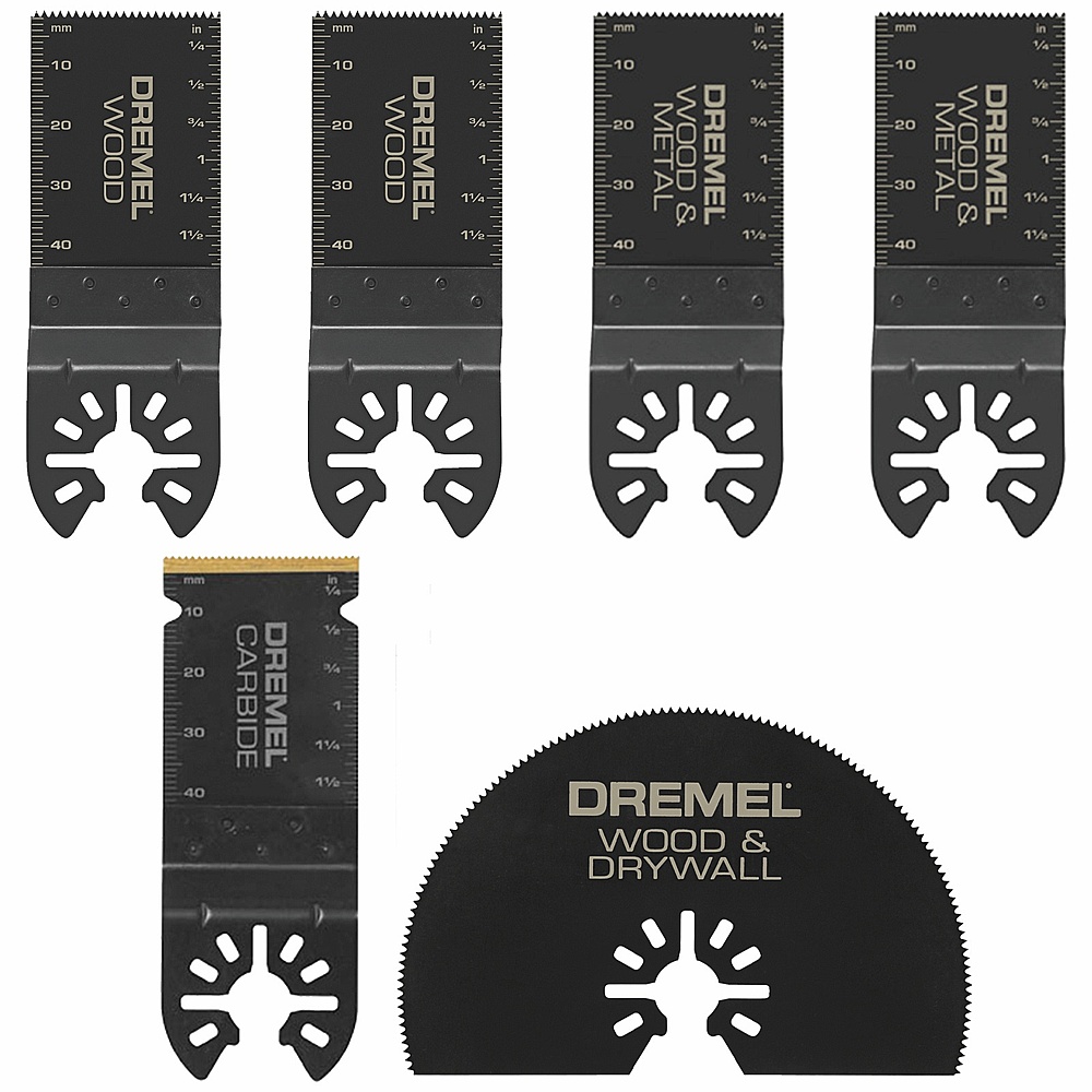 Dremel MM399 Oscillating Cutting Blade Assortment 6 Piece