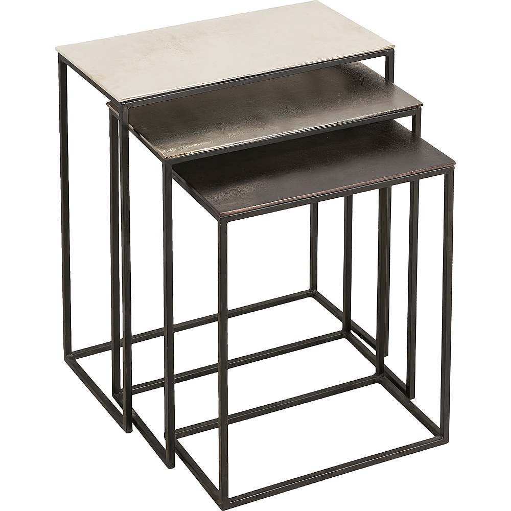 Renwil TA298 Manisa Indoor Aluminum Table - Black