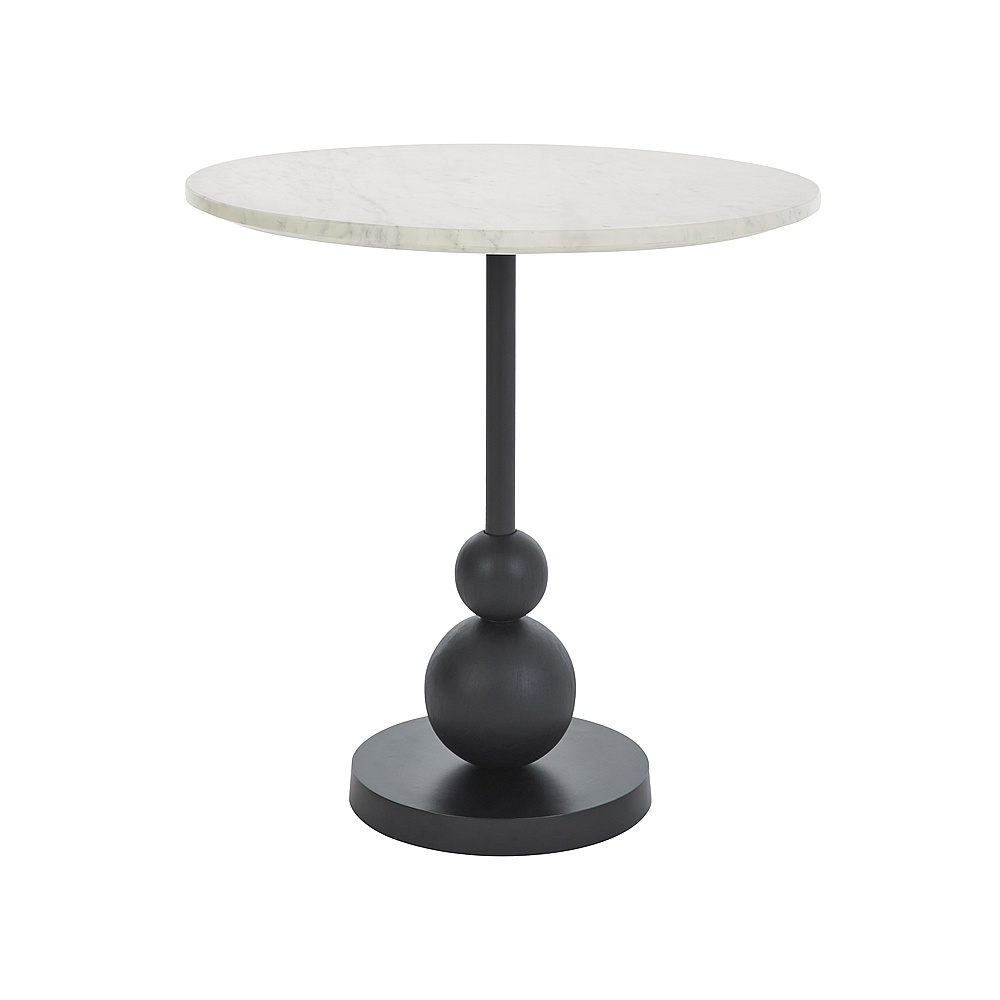 Renwil TA466 Corrine Indoor Aluminum Table - Matte Black