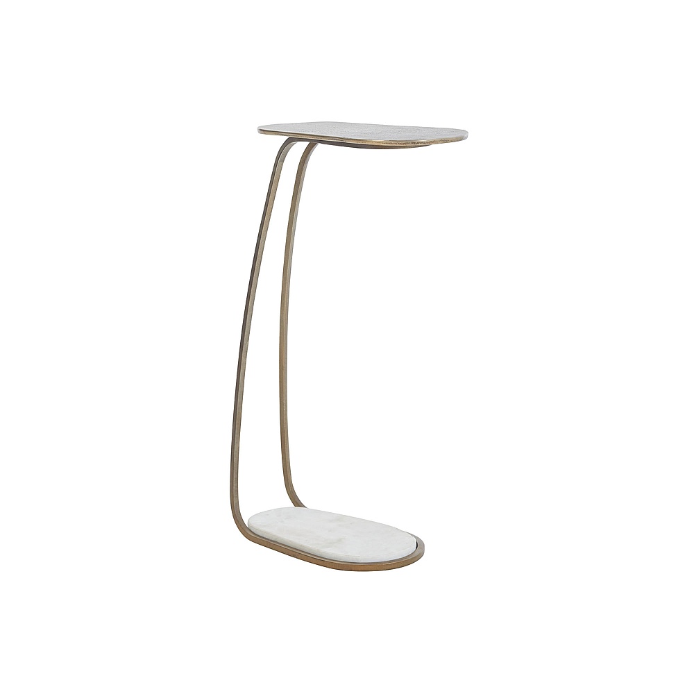 Renwil TA453 Balam Indoor Aluminum Table - Antique Brass