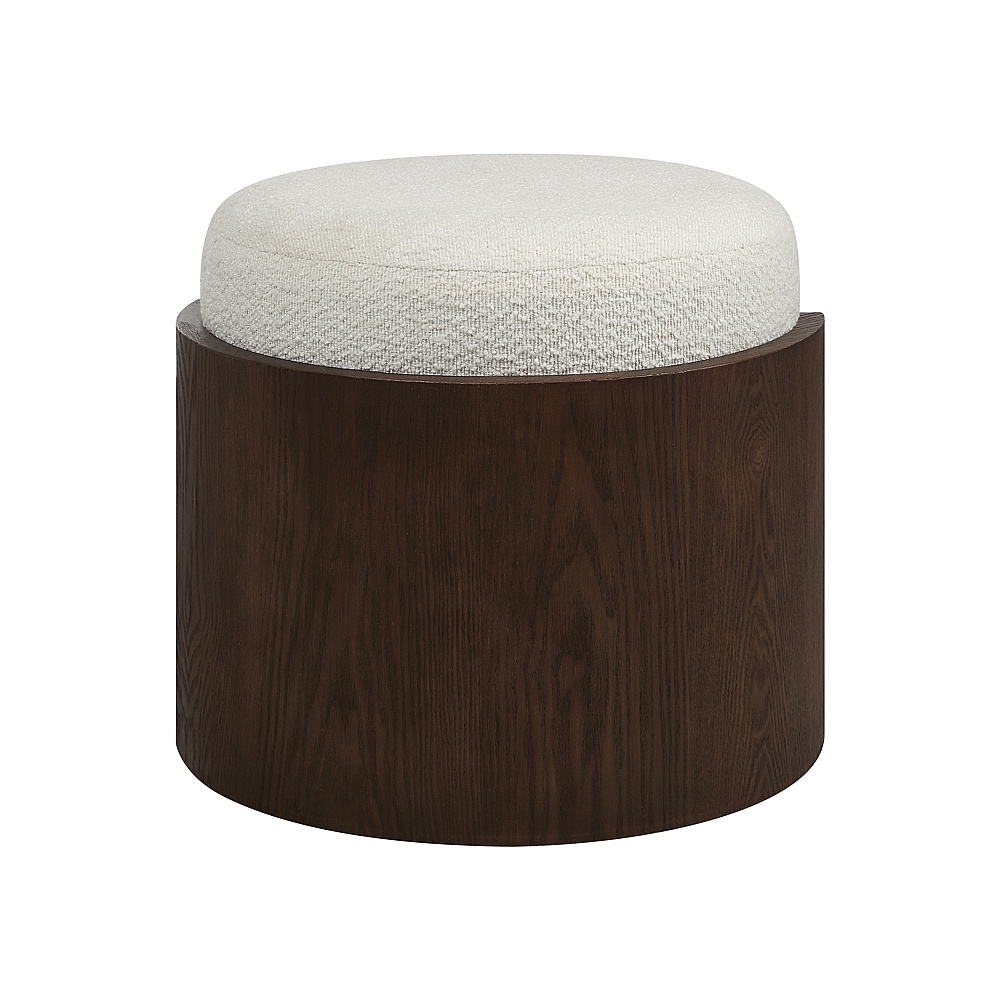 Renwil CHA112 Capsula 18.0" Height Ottoman - Brown