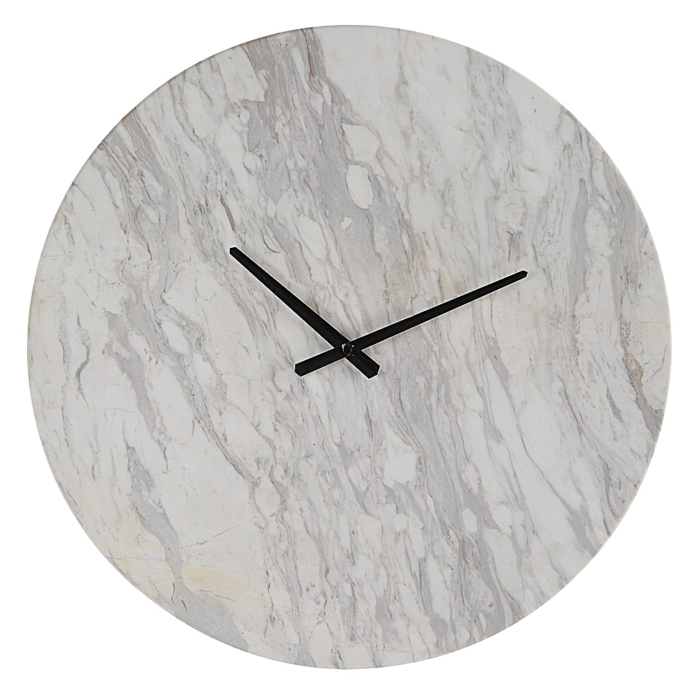 Renwil CL259 Dayton Wall Clock - Honed White