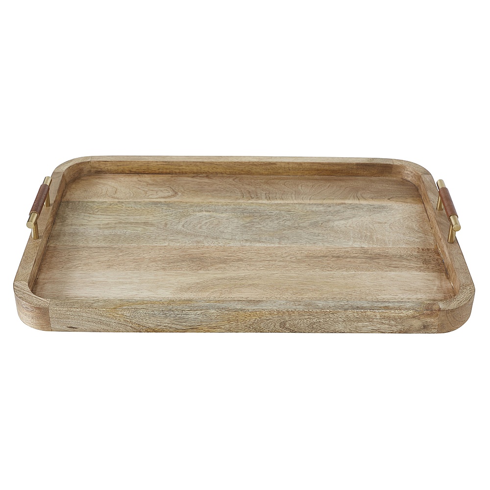 Renwil STA784 Mango Indoor Mango Wood Tray - Natural
