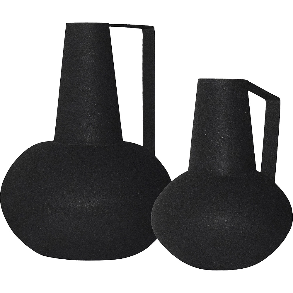 Renwil VAS196 Monarda Indoor Iron Vase - Matte Black