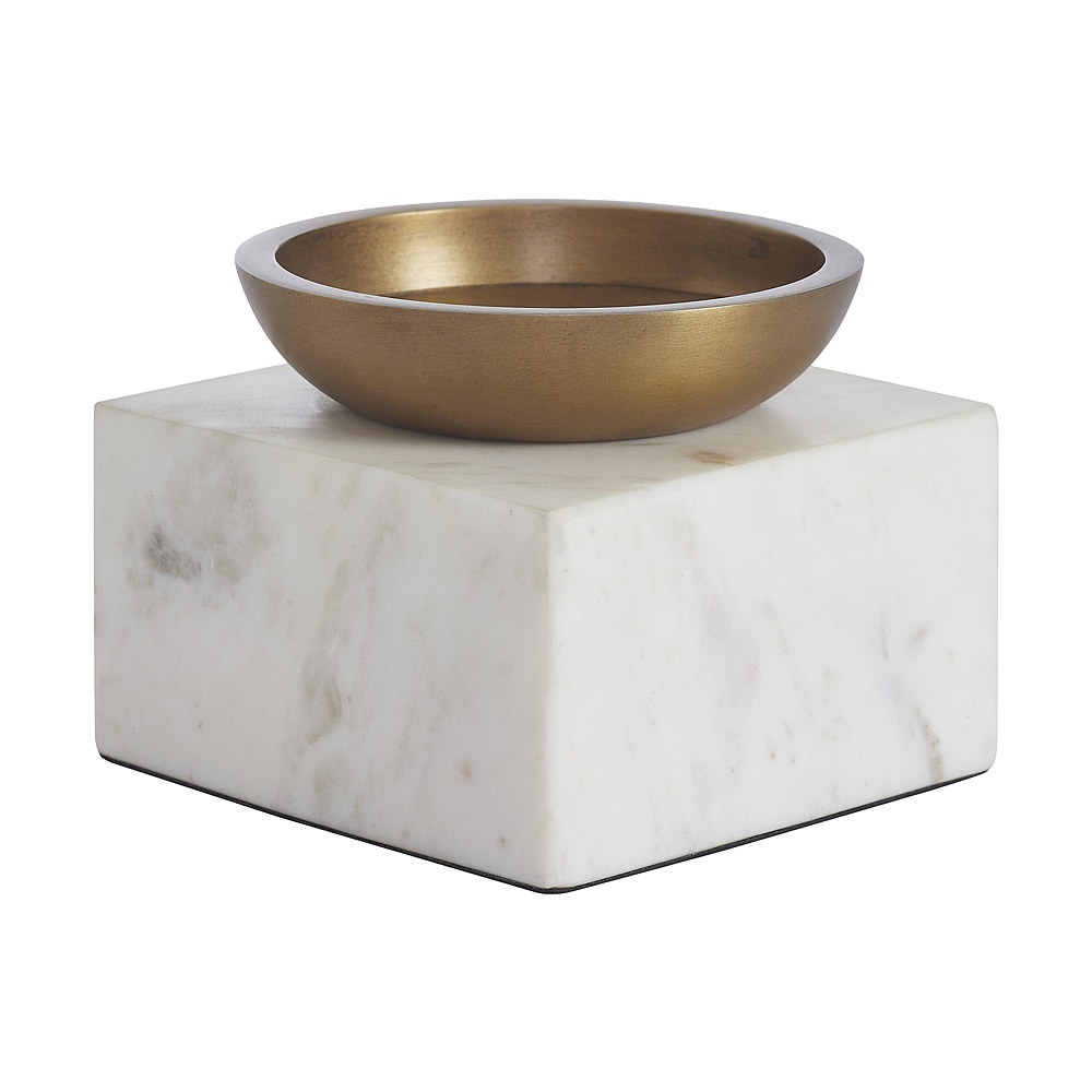 Renwil CAN197 Carvella Candle Holder - Gold