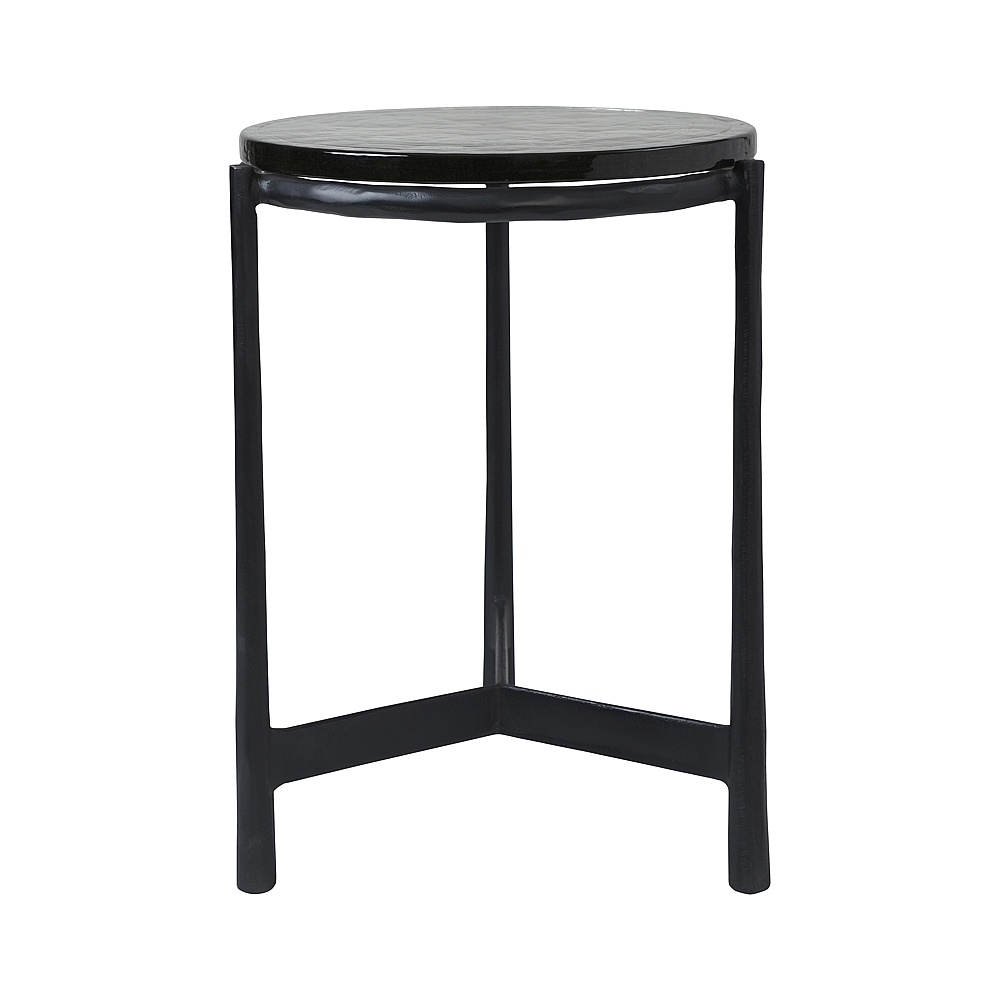 Renwil TA500 Avila Indoor Cast Aluminum Side Table - Black