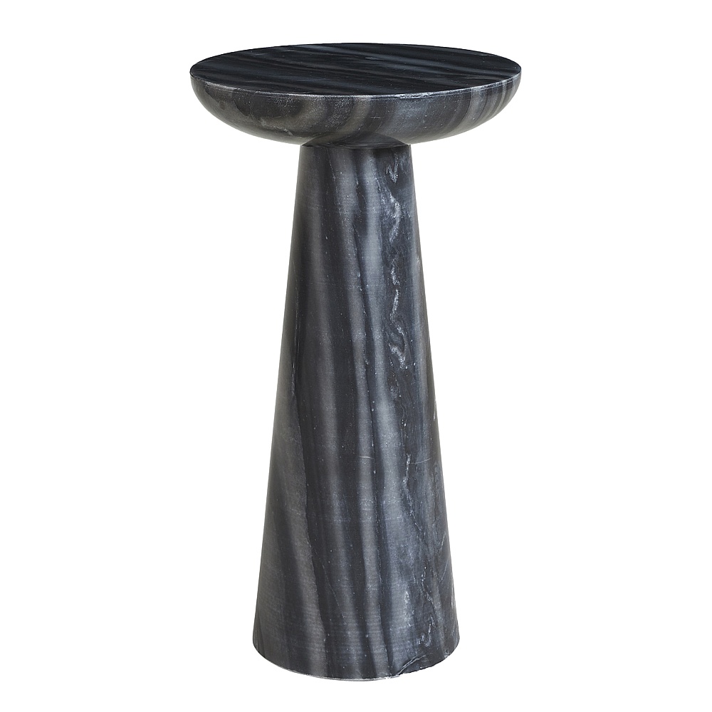 Renwil TA549B Mercura Indoor Toronto Brown Marble Side Table