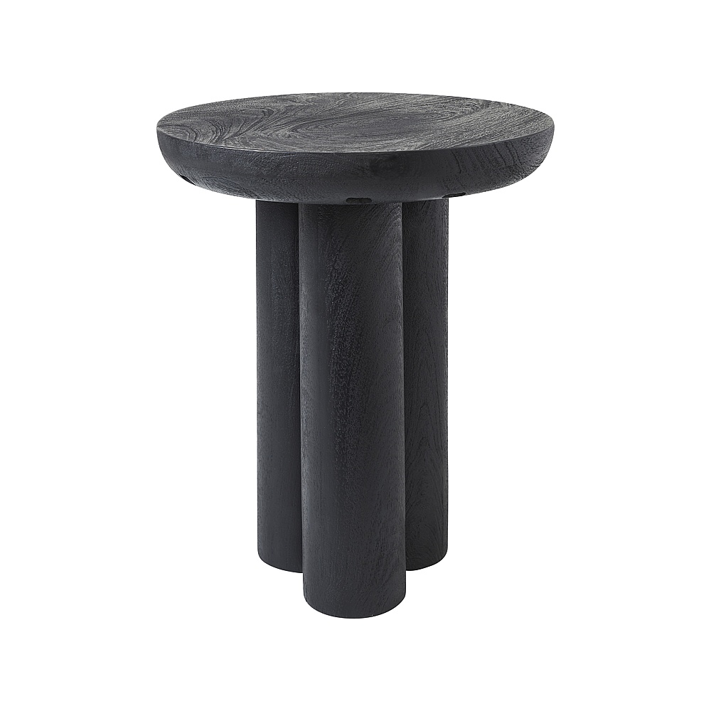 Renwil TA507 Quintin Indoor Mango Wood Side Table - Black